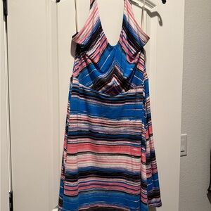 I ♥ Ronson Multicolor Striped Halter Dress
